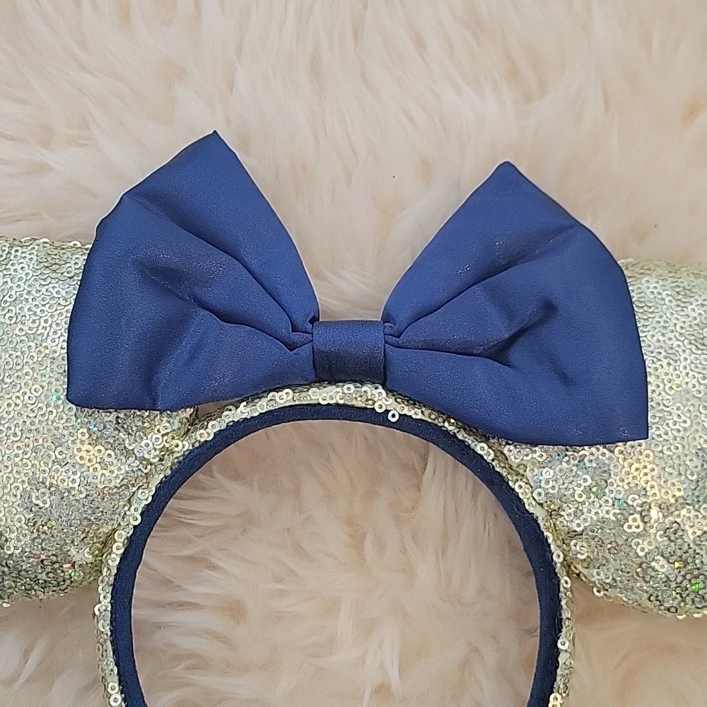 DISNEY | WDW 50th Anniversary Navy & Gold Mouse Ears - Picture 3 of 5